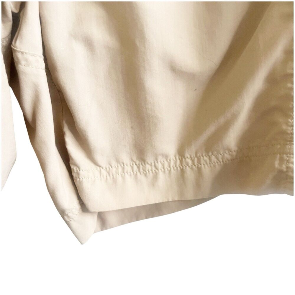 Patagonia Men’s Cargo Shorts Size Small Tan Outdoors Hiking Stretch Waist Nylon - Picture 7 of 11